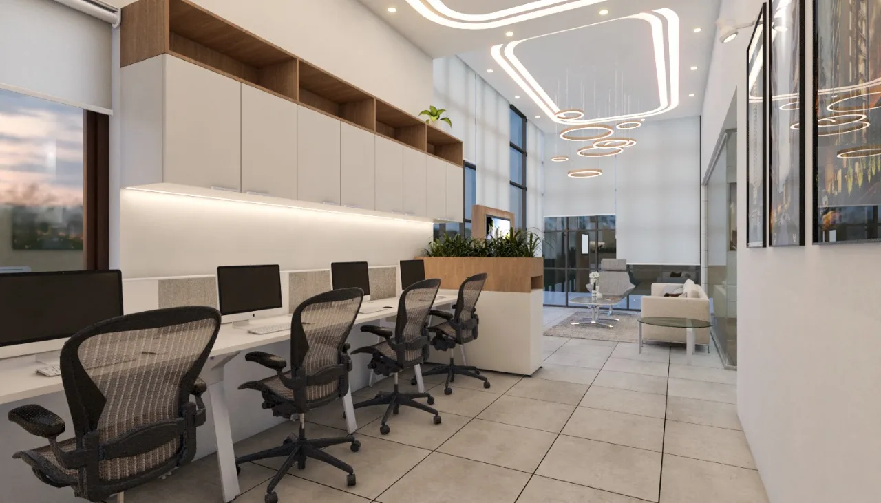 Commercial Interior Designer in Pune - Modern office interior design