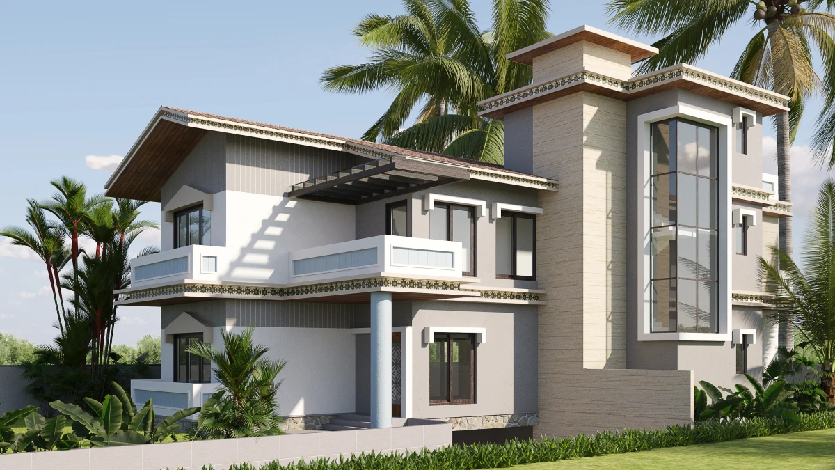 3D Exterior Visualization Design - Pune