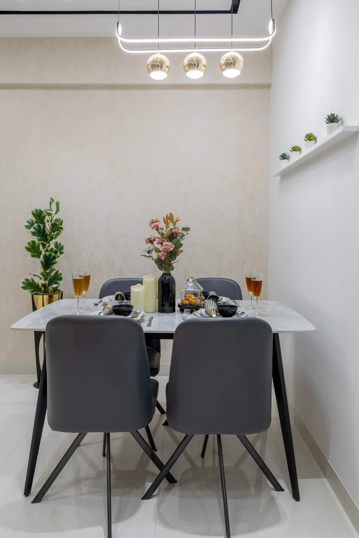 Foyer Interior Design - Grand Kalyani Nagar